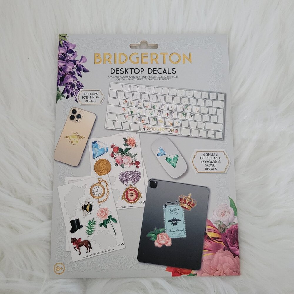 Bridgerton Desktop Decals